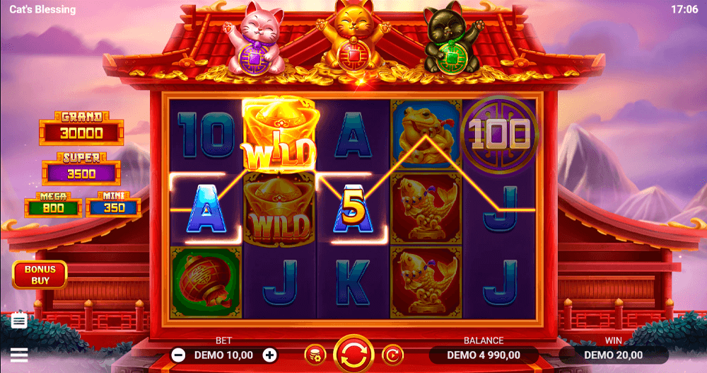 Cat's Blessing Bonuses