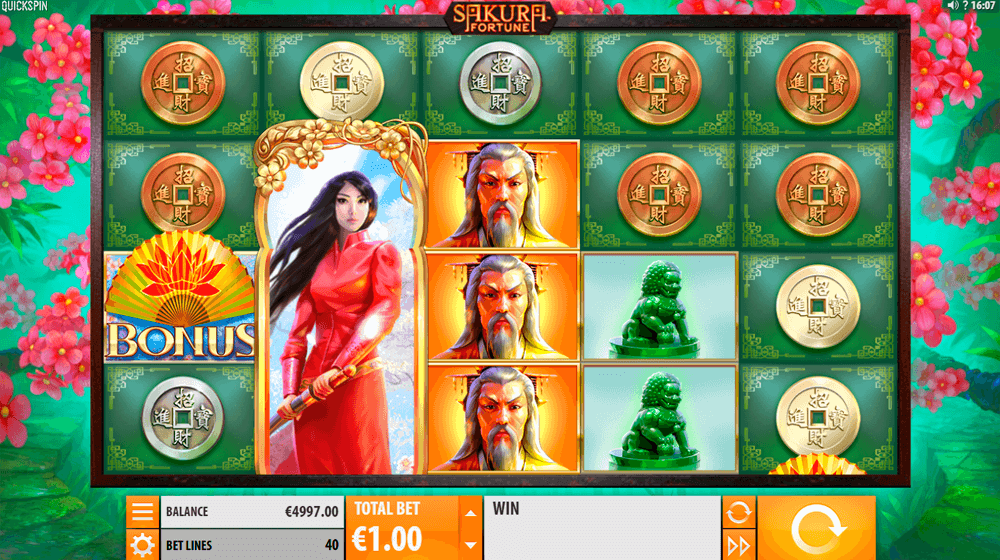 Sakura Fortune Bonuses